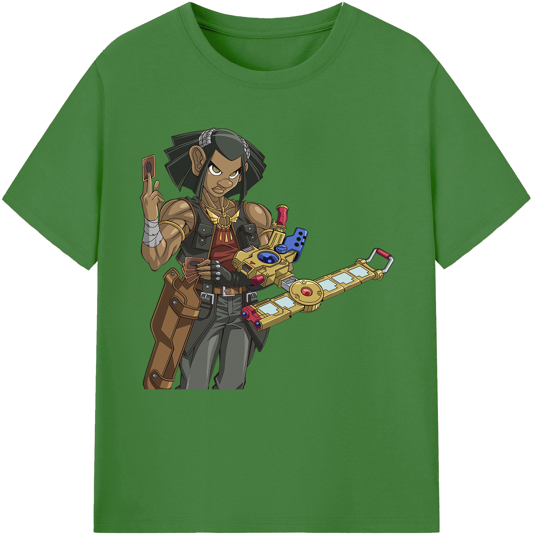 （画像用） 遊☆戯☆王 Yu-Gi-Oh! レディースカジュアルプリントTシャツ（綿100％）